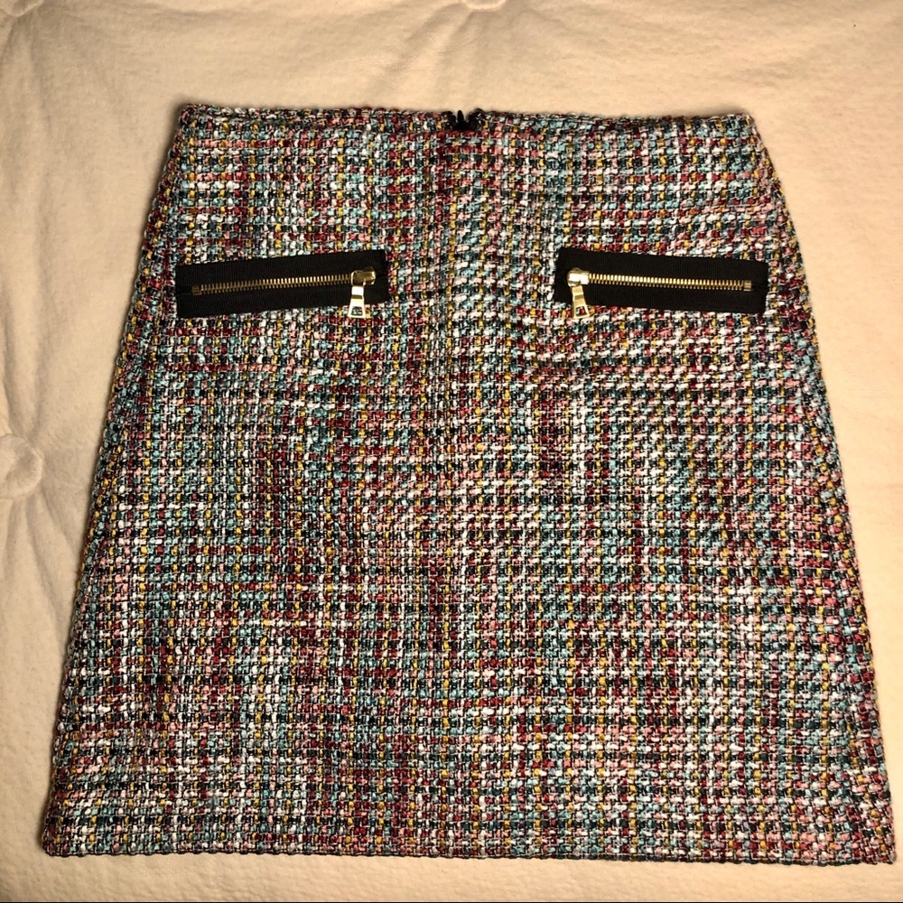 LOFT Multicolored Skirt
